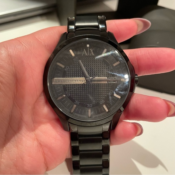 Armani Exchange AX Men's AX2104 Stainless Steel Quartz Dress Watch with Box - Picture 7 of 10